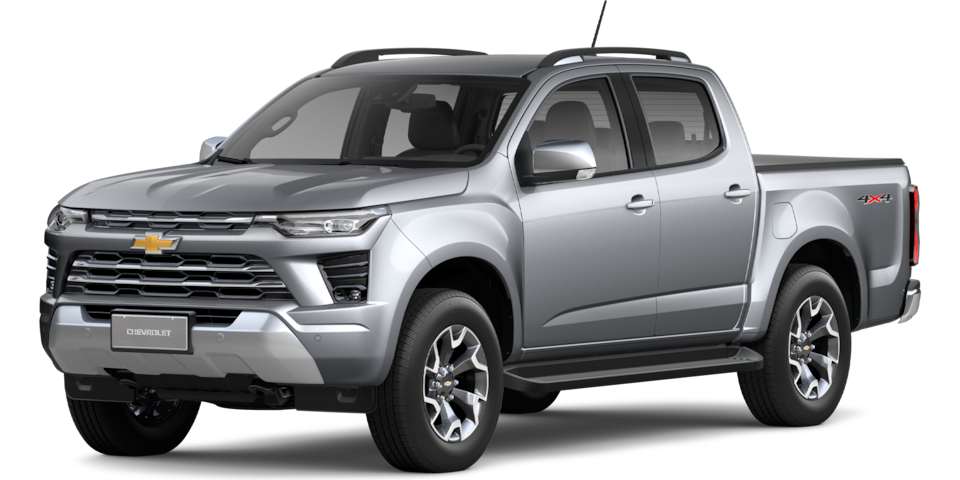 Pickup Chevrolet Colorado LTZ en color plata