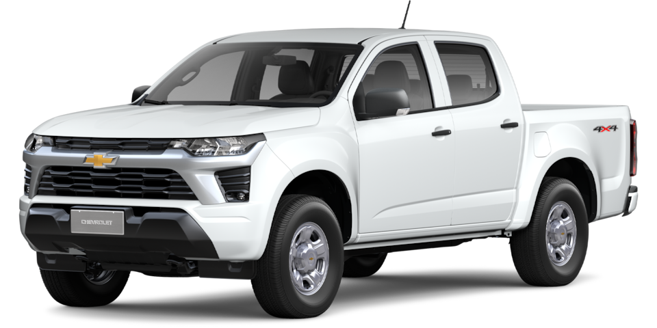 Pickup Chevrolet Colorado WT en color blanco