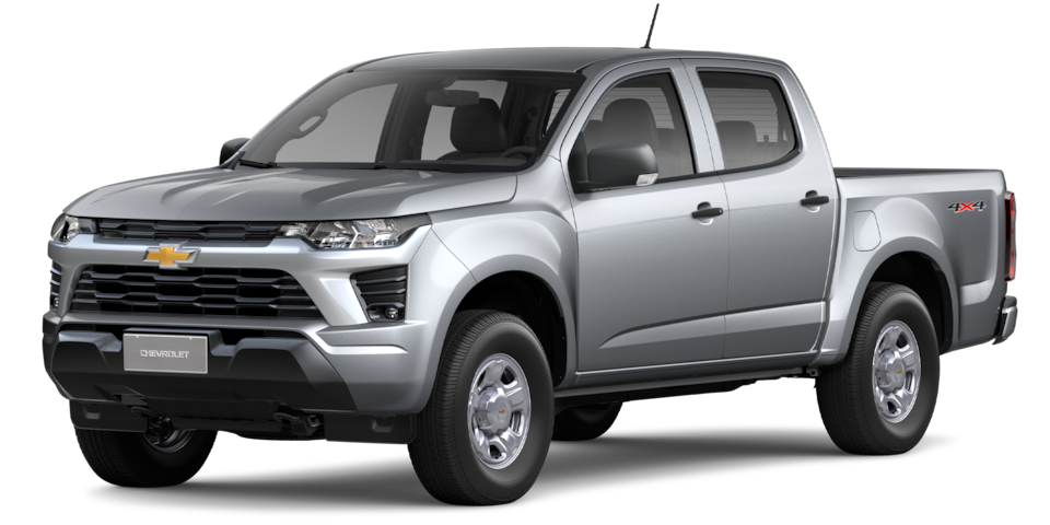 Pickup Chevrolet Colorado WT en color plata