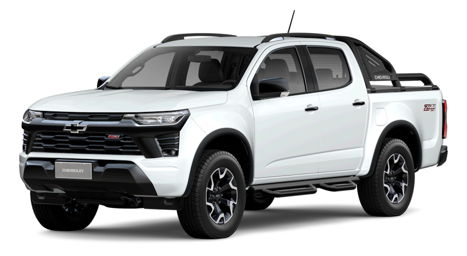 Pickup Chevrolet Colorado Z71 en color blanco