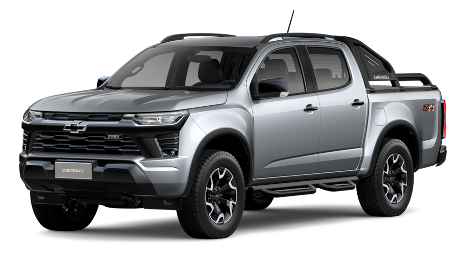 Pickup Chevrolet Colorado Z71 en color plata