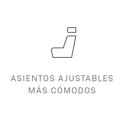 Chevrolet Colorado - Asientos ajustables más cómodos