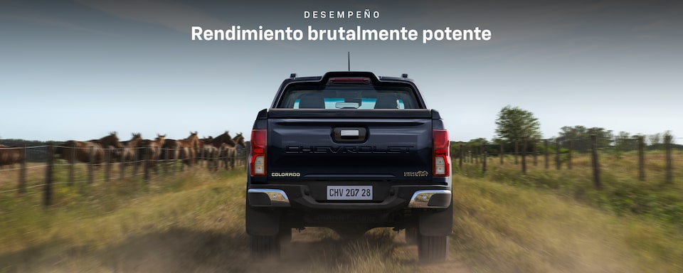 Chevrolet Colorado tiene un rendimiento potente
