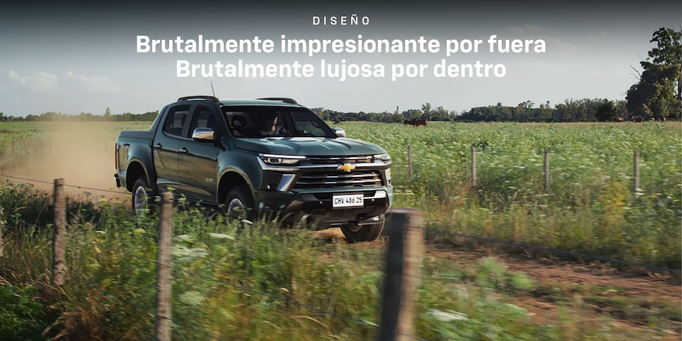 Chevrolet Colorado es brutalmente lujosa por dentro