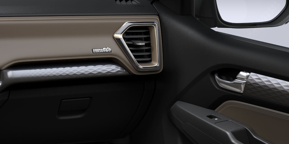 Vista detalle airbag pick up Chevrolet Colorado