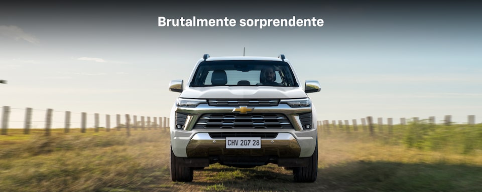 Colorado es la nueva pick up Chevrolet, brutalmente sorprendente
