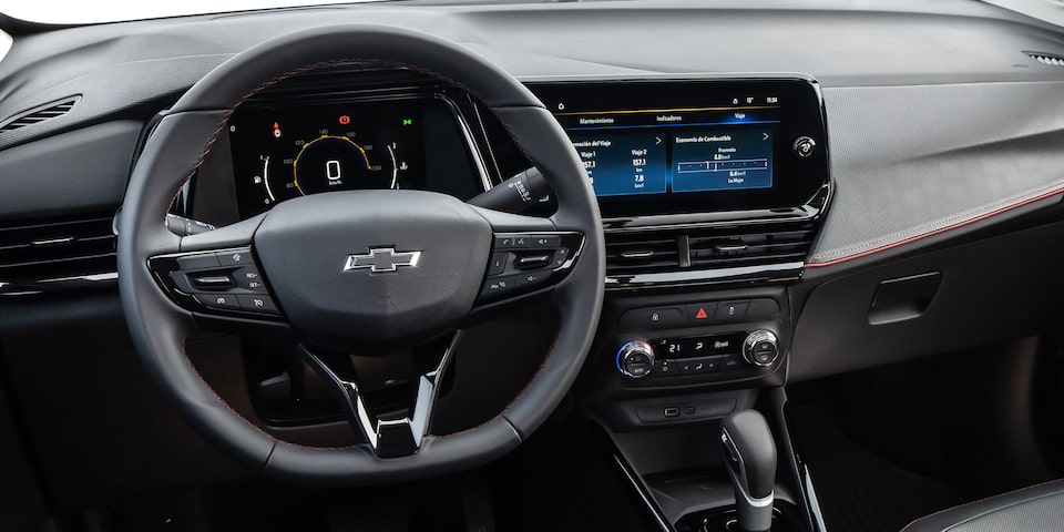 Tablero completo de la Chevrolet Montana.