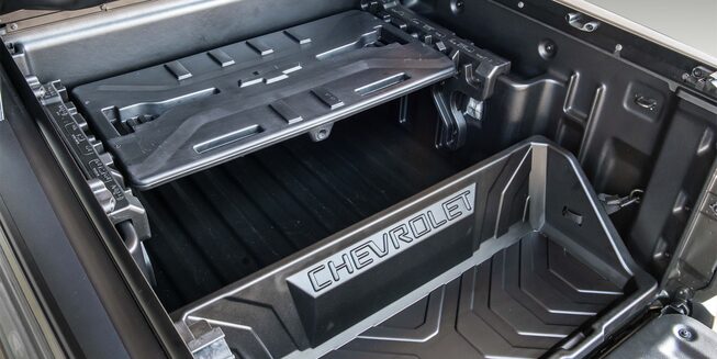 La pick up Chevrolet Montana permite distintas configuraciones de platón