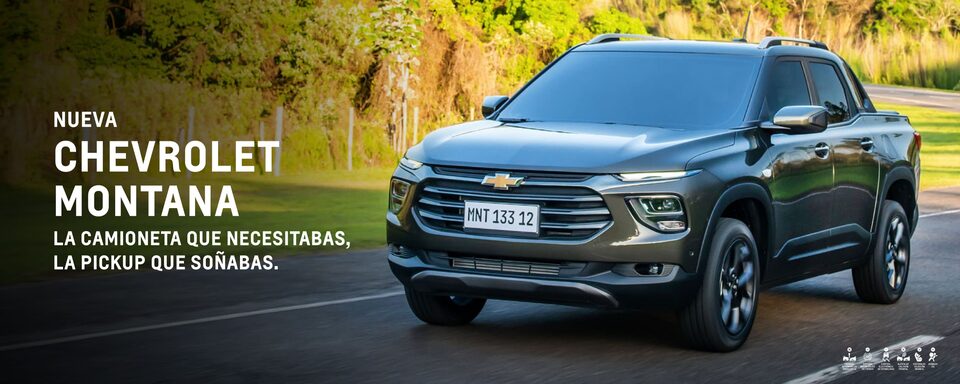 Descubre la nueva Chevrolet Montana, la camioneta que necesitabas, la pickup que soñabas.