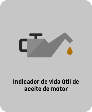 Chevrolet Colombia - La Montana RS tiene el indicador de vida útil de aceite de motor