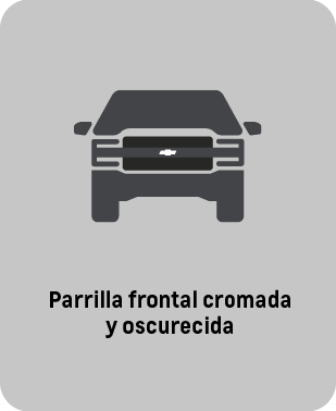 Chevrolet Colombia - Parrilla frontal cromada de la Montana RS