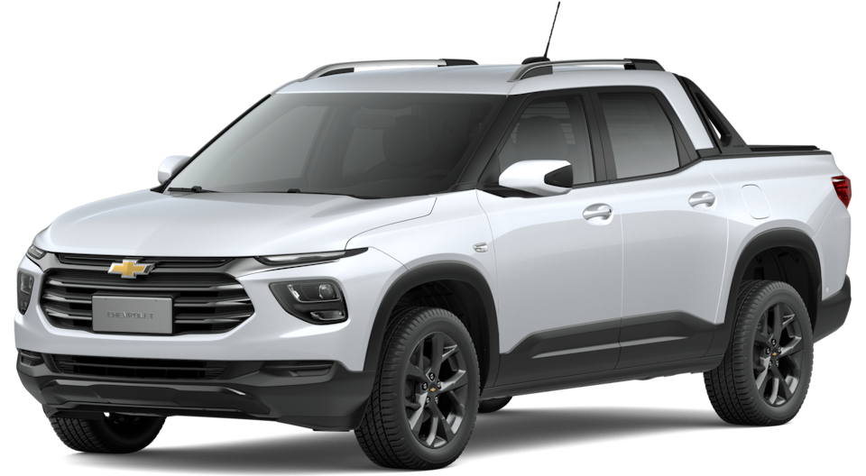 Elige la nueva pickup Chevrolet Montana color blanco niebla
