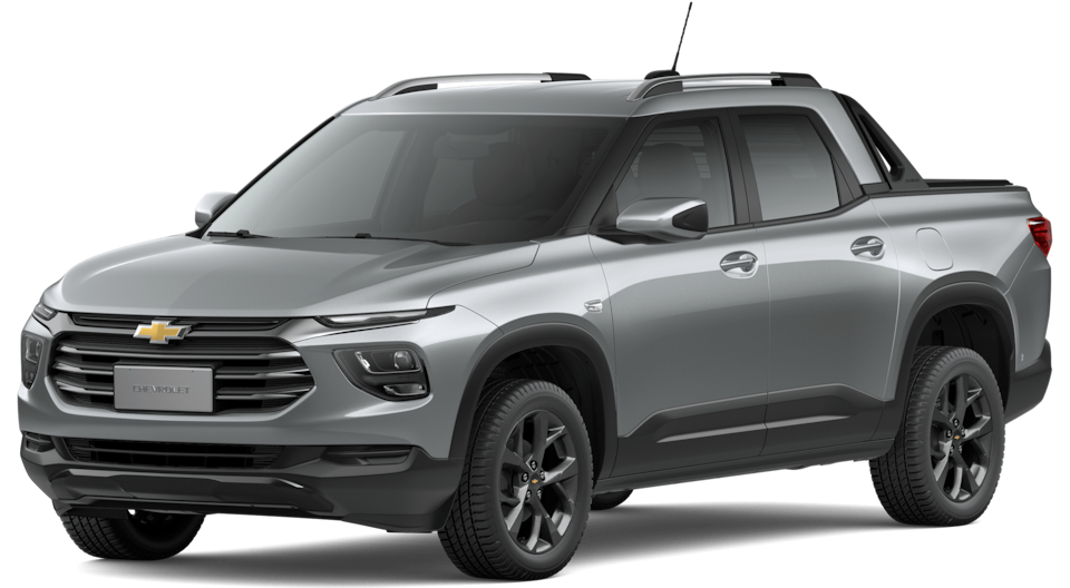 Elige la nueva pickup Chevrolet Montana color plata tiburon