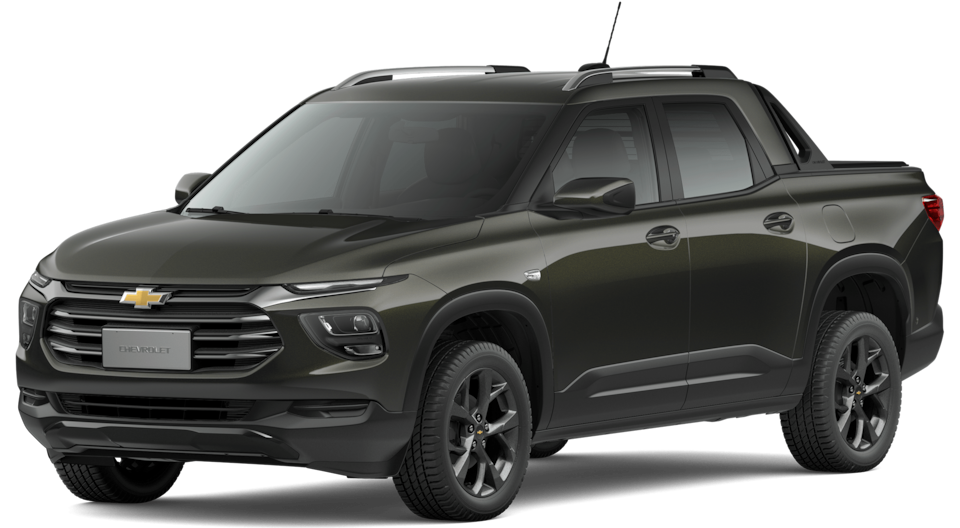 Elige la nueva pickup Chevrolet Montana color verde safari