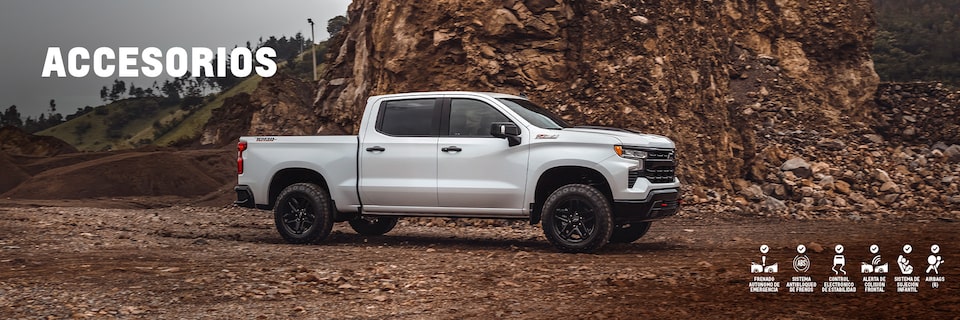 Agrega a tu pick up All New Silverado accesorios originales Chevrolet
