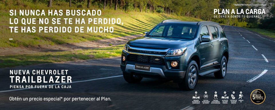 Chevrolet -Plan a la Carga Trailblazer