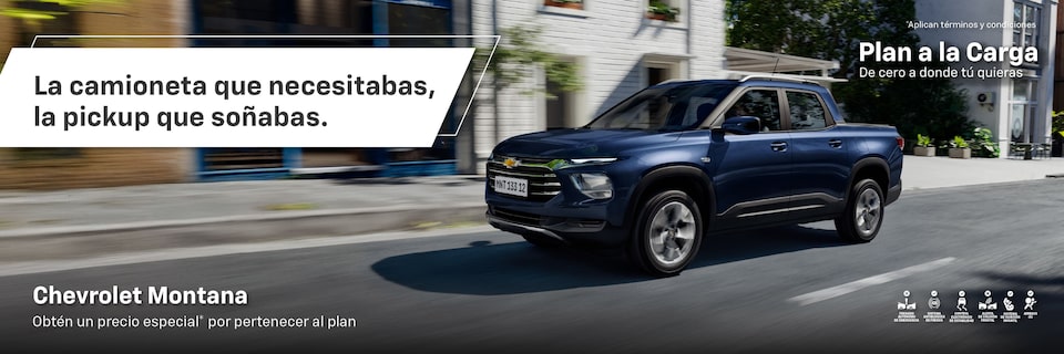 Chevrolet Montana es la camioneta que necesitabas, la pickup que soñabas