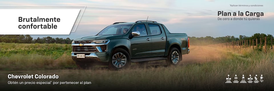 Chevrolet Colorado es la pickup brutalmente confortable
