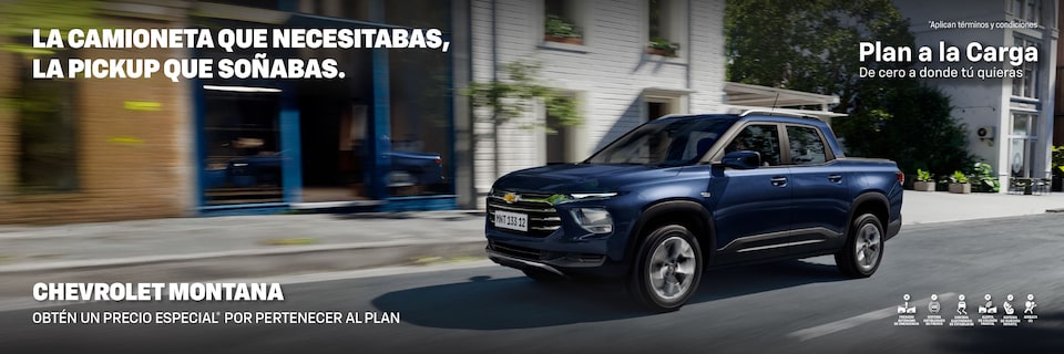 Chevrolet Montana es la camioneta que necesitabas, la pickup que soñabas