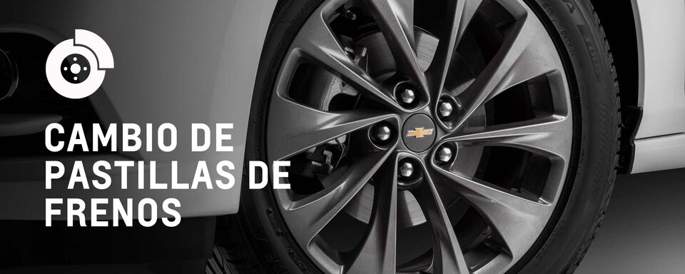 Manten tu carro seguro con el cambio de pastillas de freno, realizalo en los concesionarios oficiales del servicio de posventa Chevrolet