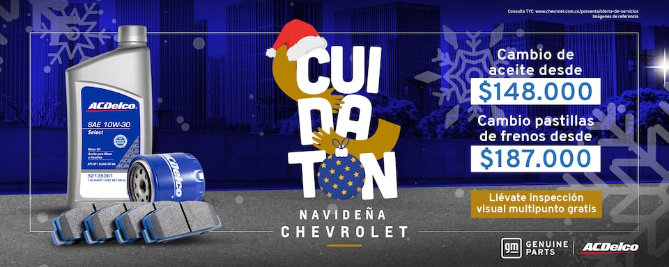 Chevrolet Colombia - Oferta de servicios
