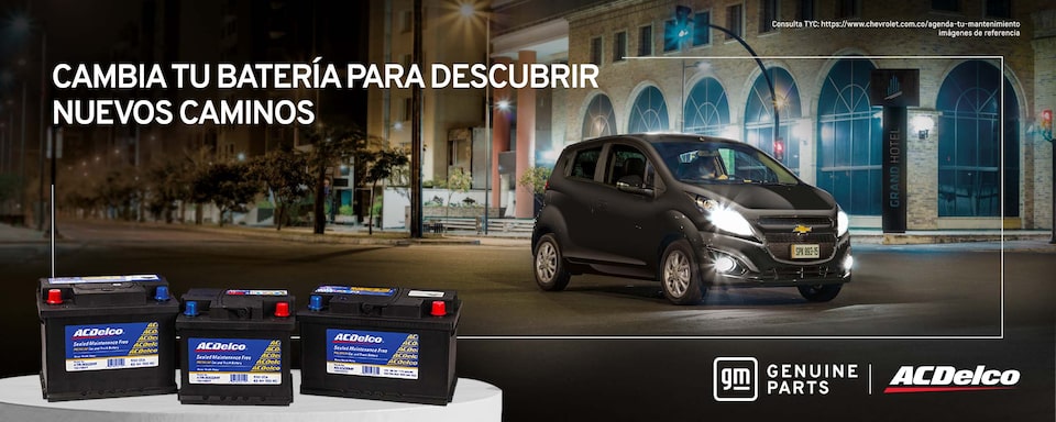 Chevrolet Colombia - Posventa Baterias