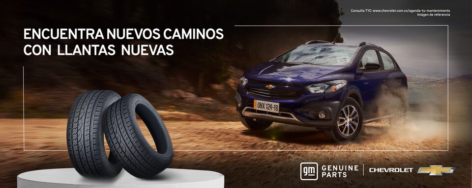 Chevrolet Colombia - Posventa Llantas