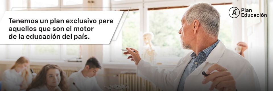 En Chevrolet tenemos un plan exclusivo para aquellos que son el motor de la educación del país