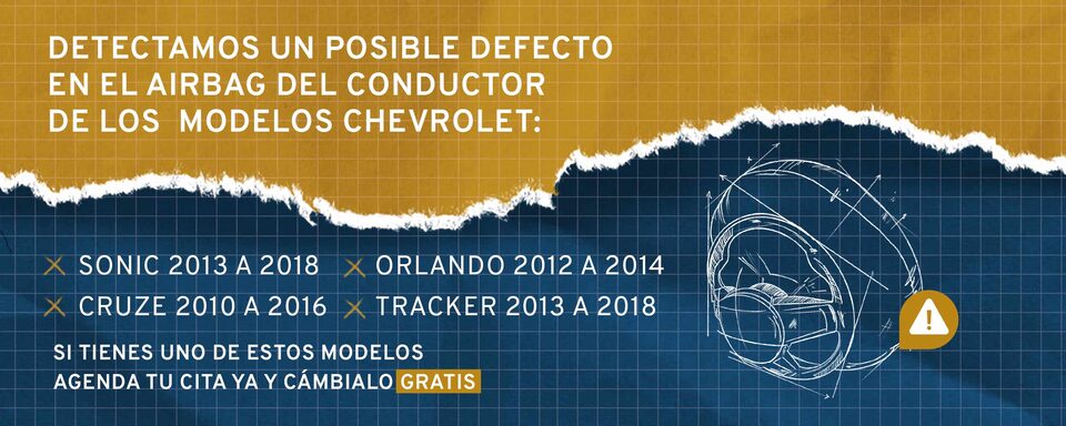 Chevrolet Colombia - Takata fase 2