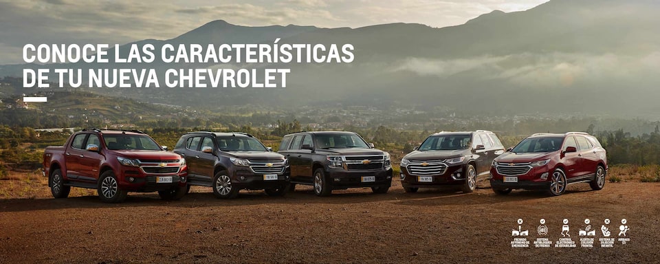 Chevrolet Colombia - Fichas técnicas - Conoce más
