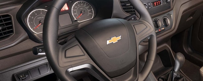 Chevrolet N400 Pasajeros detalle interior delantero