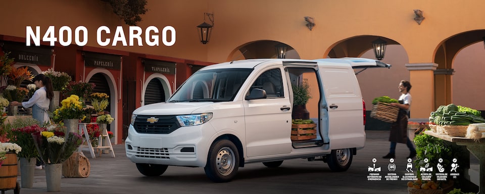Asómbrate con el excelente desempeño en el trabajo diario de la van Chevrolet N400 Cargo
