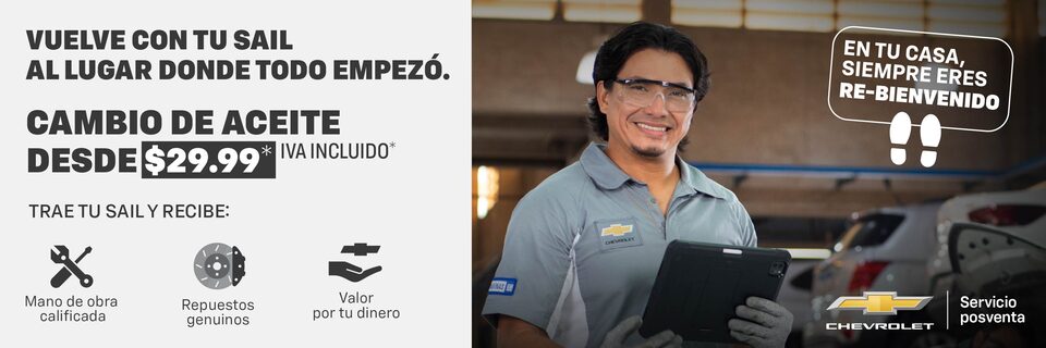 Chevrolet Ecuador - Oferta de servicios