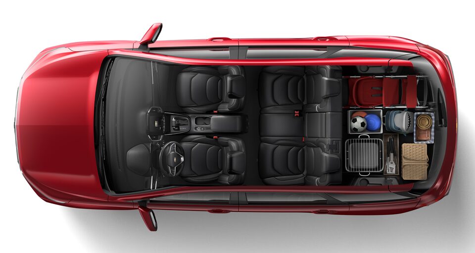 Puedes configurar tu Chevrolet Captiva XL para tu viaje familiar