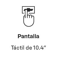 Chevrolet Captiva XL - Ícono pantalla tactil de 10,4"