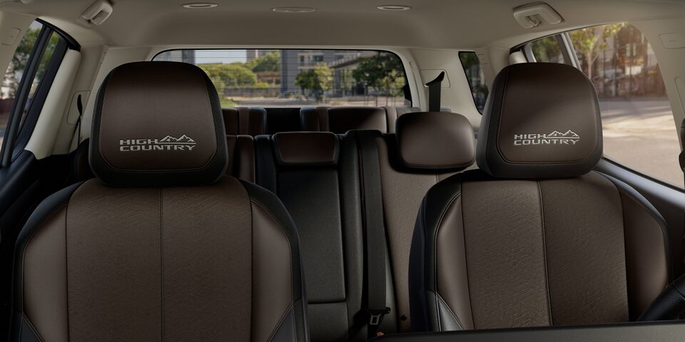 Chevrolet Trailblazer 2025 High Country - panorámica de asientos
