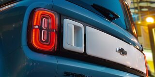 Faros traseros del Chevrolet Spark EUV.