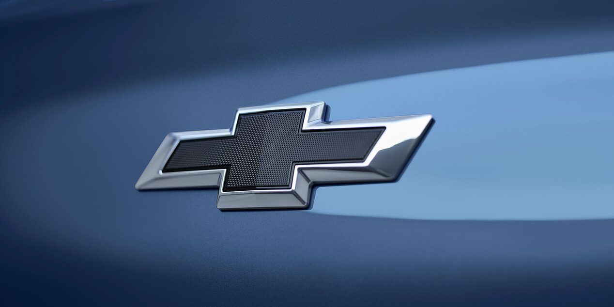 Emblema de Chevrolet en la Captiva PHEV.