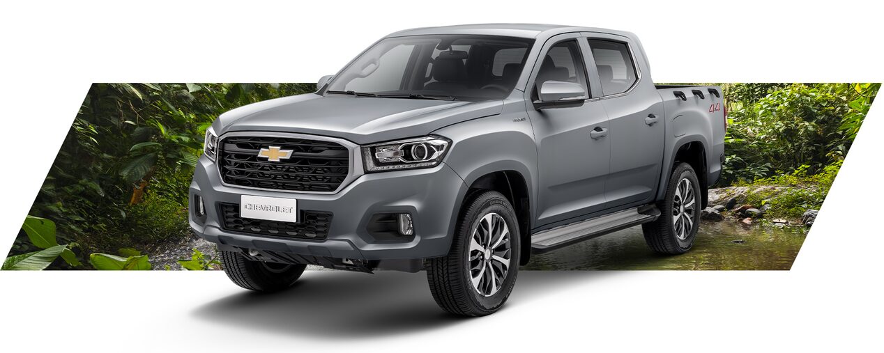 Chevrolet D-Max pickup 4x4 color gris, resistencia para cualquier aventura