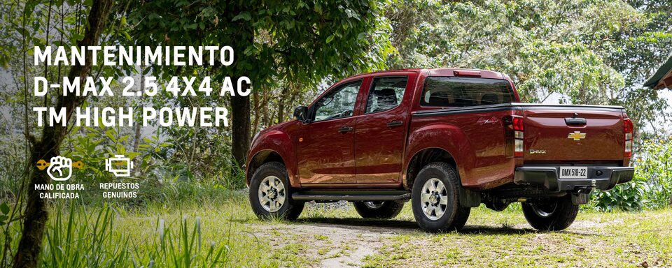 Mantenimiento Chevrolet D-Max 2.5 4X4 AC TM High Power