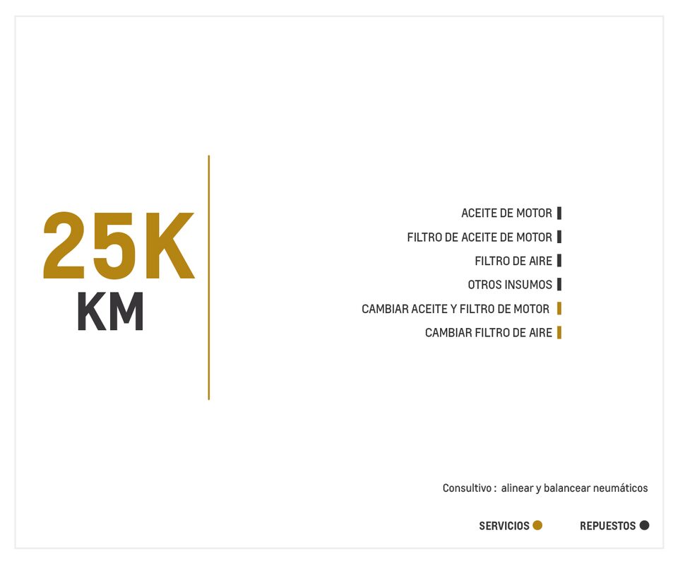 Chevrolet Grand Vitara SZ AC 2.4 4x2 TA mantenimiento 25000 kilómetros