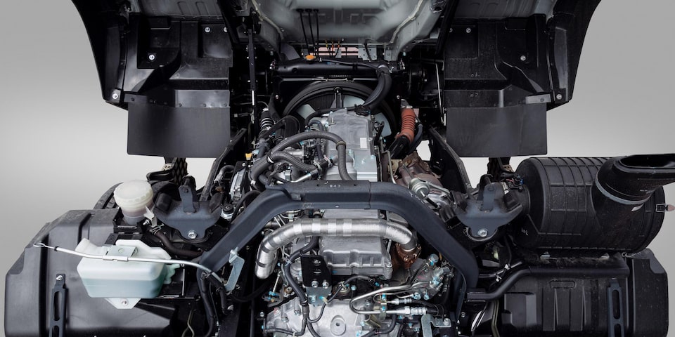 Vista motor camion Chevrolet FVZ2630