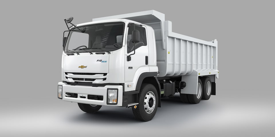 Vista frente lateral camion Chevrolet FVZ2630