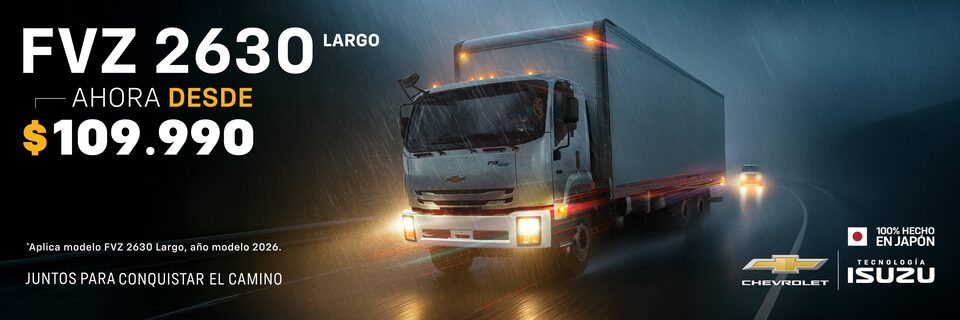 Chevrolet Ecuador Promociones - Camión FVZ 2630 largo