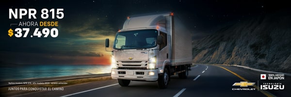 Chevrolet Ecuador Promociones - Camión NPR 815