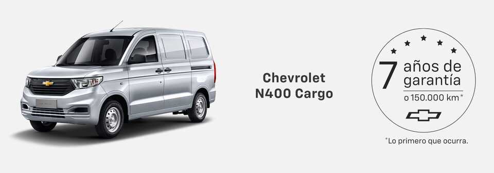 Chevrolet N400 Cargo - Garantía