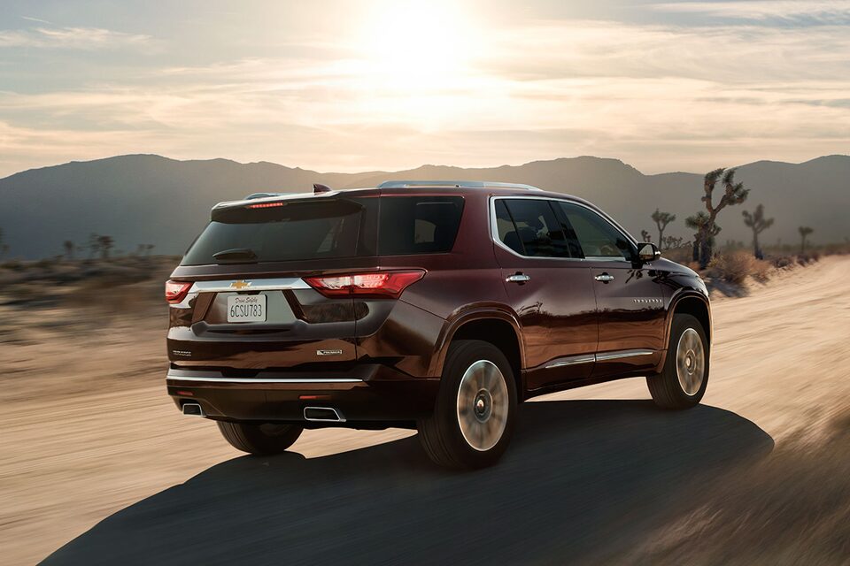 Chevrolet Traverse - Rendimiento de tu Camioneta SUV